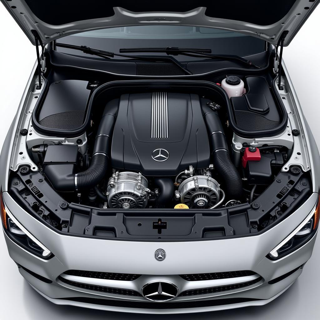 Motor der Mercedes B-Klasse 2020