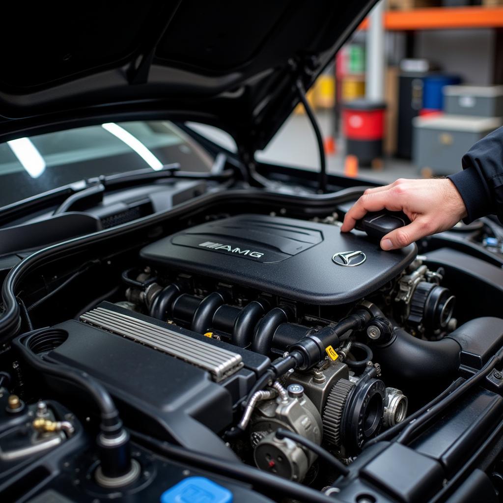 Mercedes C204 AMG Reparatur