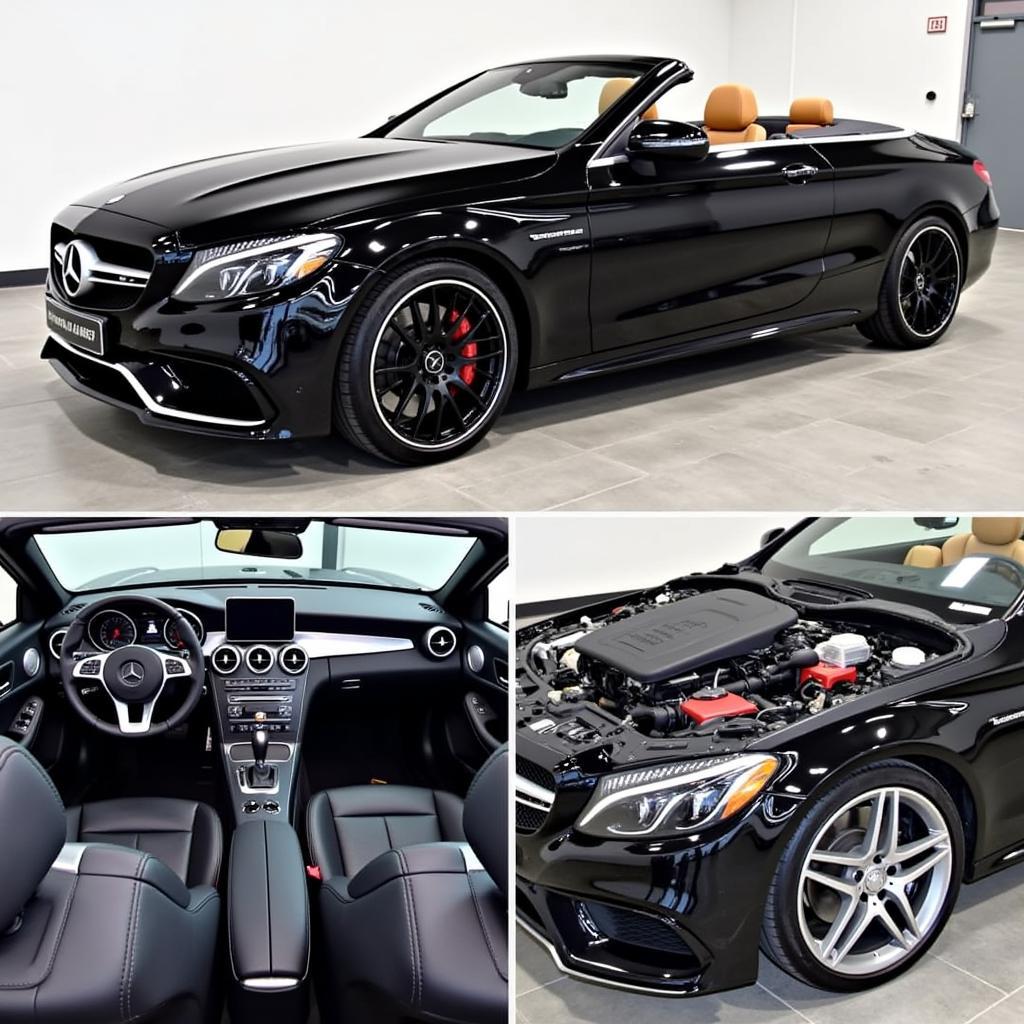 Mercedes C63 AMG Cabrio in exzellentem Zustand