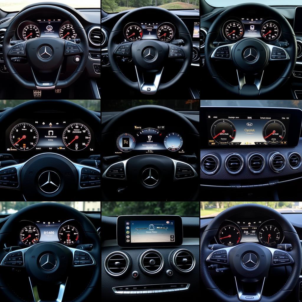 Evolution des Mercedes Displays: Vom analogen Tacho bis zum modernen MBUX-System