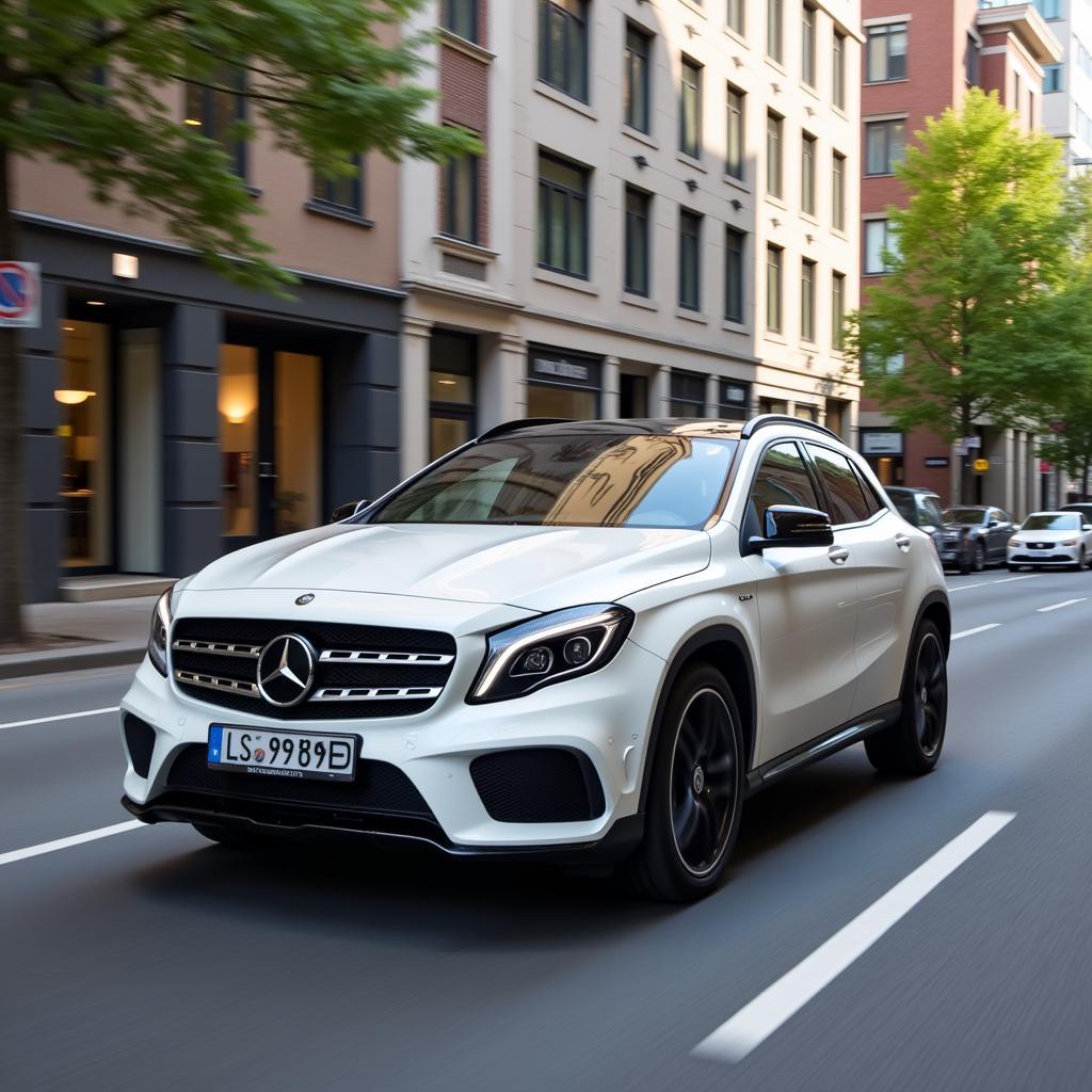 Gebrauchter Mercedes GLA mit Automatik in der Stadt