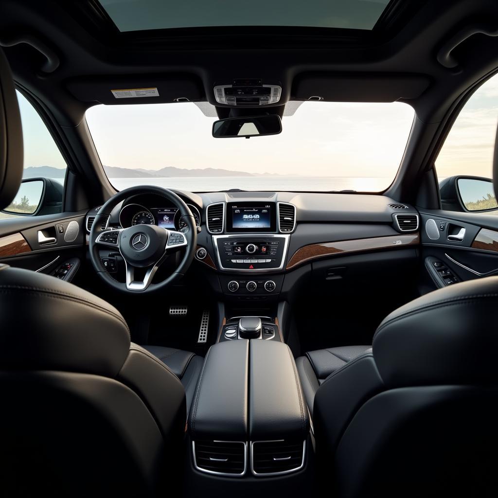 Mercedes GLE 300d 4Matic Interieur