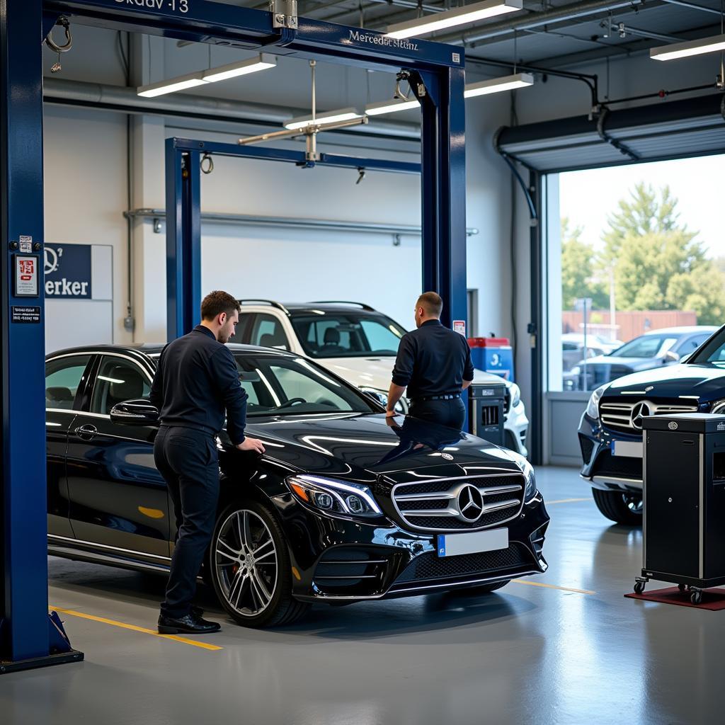 Mercedes Reparatur Werkstatt München