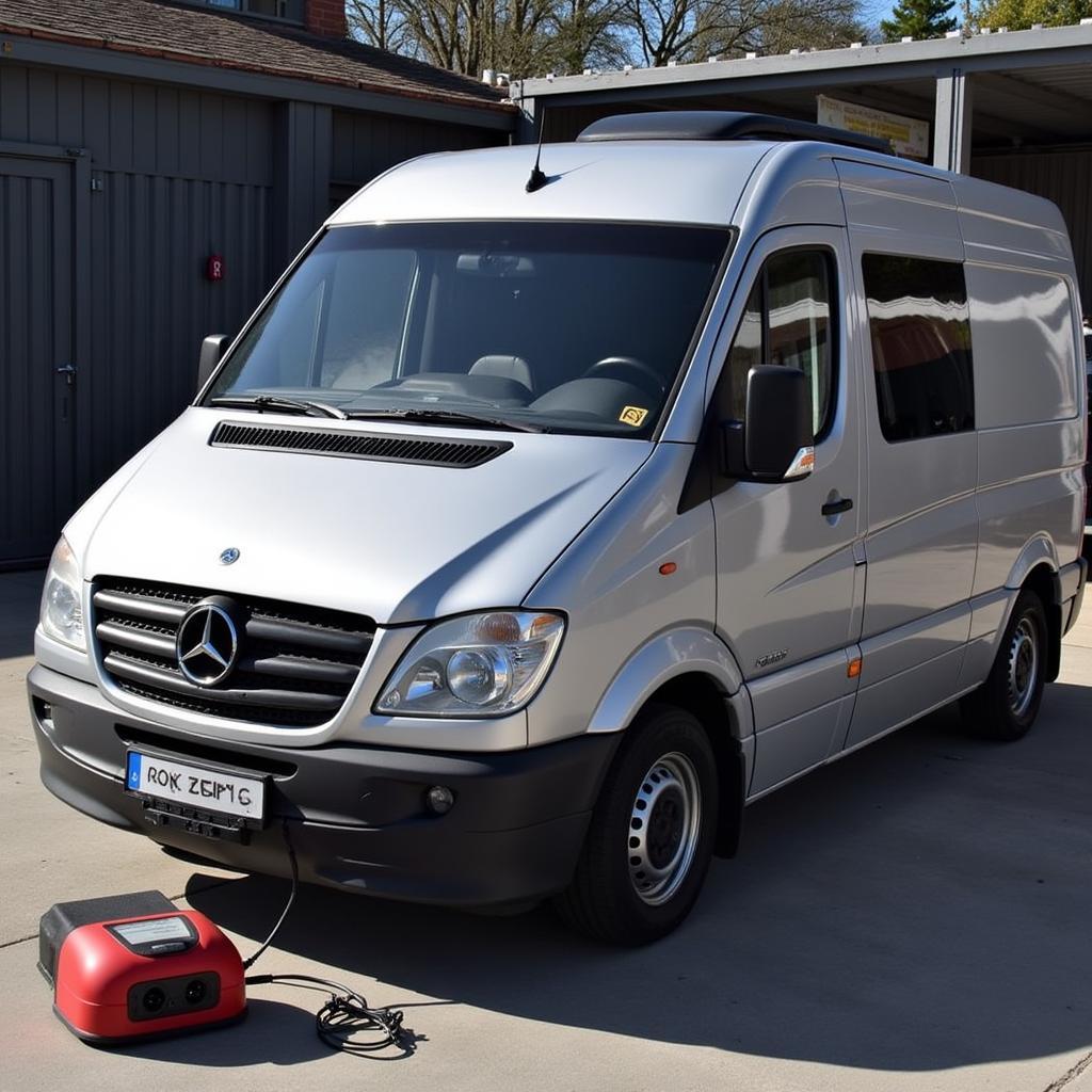 Motordiagnose am Mercedes Vito 116 CDI