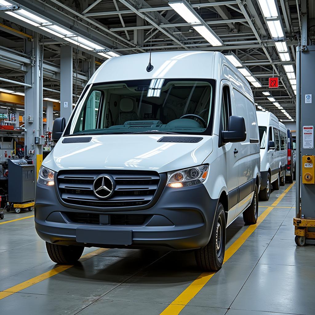 Produktion des Mercedes-Benz Vito in Vitoria