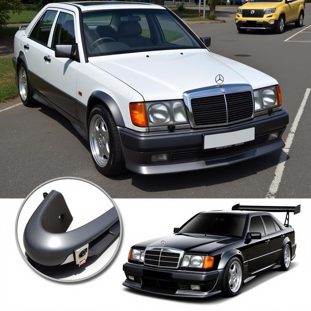 Tuning Mercedes W124: Optische Verbesserungen durch Bodykit