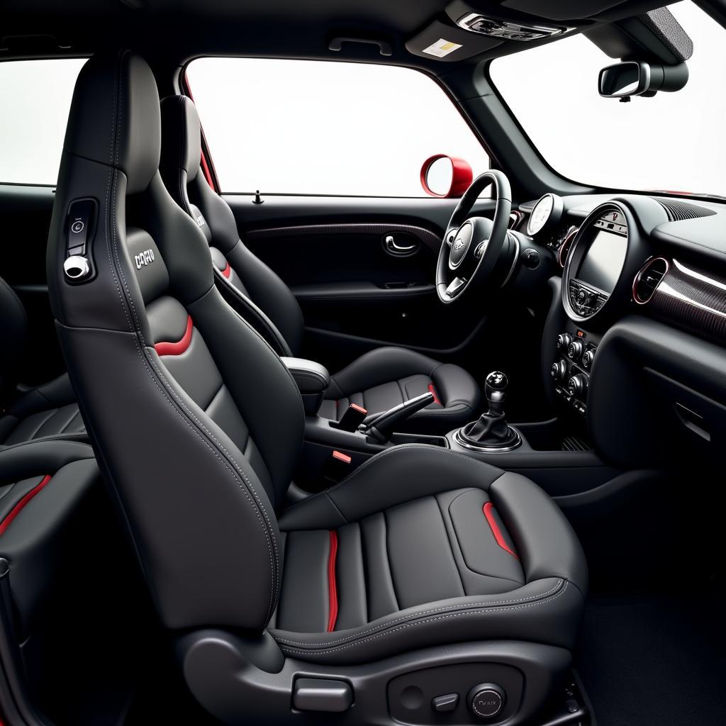 Interieur des Mini JCW F56