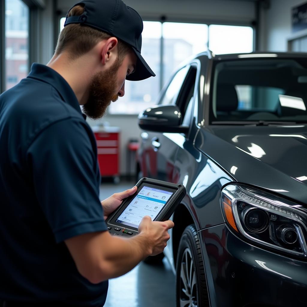 Modernste Diagnosetechnik im Autohaus Krüll Harburg