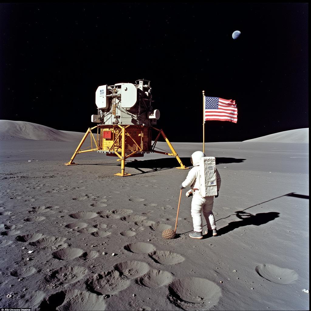 Die erste Mondlandung der Apollo 11 Mission