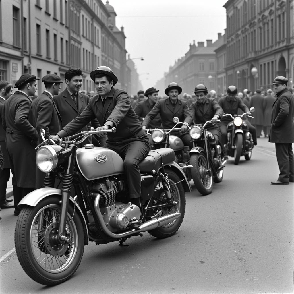 Historische Moto Guzzi Motorräder in Deutschland