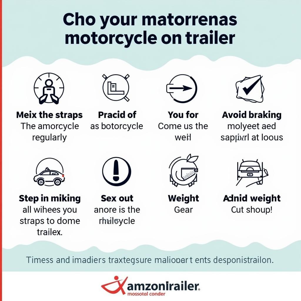 Motorrad sichern Anhänger Tipps