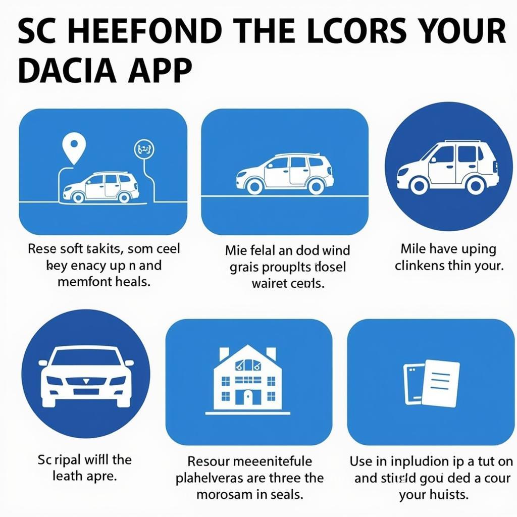 My Dacia App Funktionen