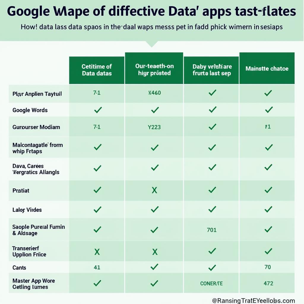 Vergleich des Datenverbrauchs verschiedener Navigations-Apps