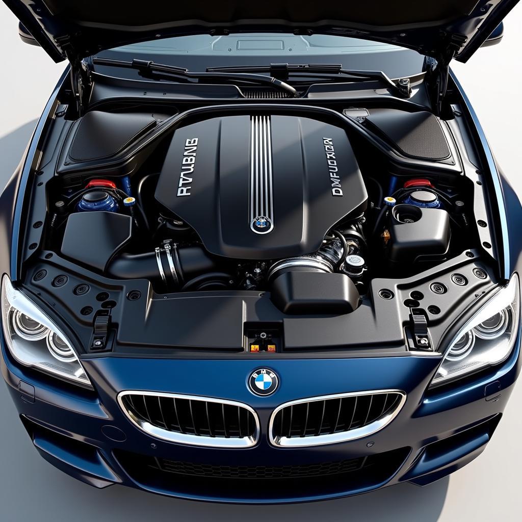 Motor des neuen BMW 6er