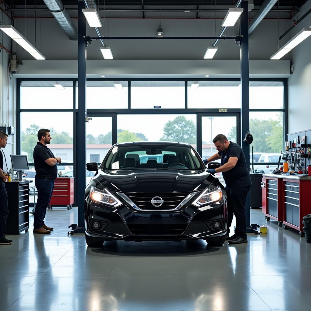 Nissan Kundenservice Werkstatt