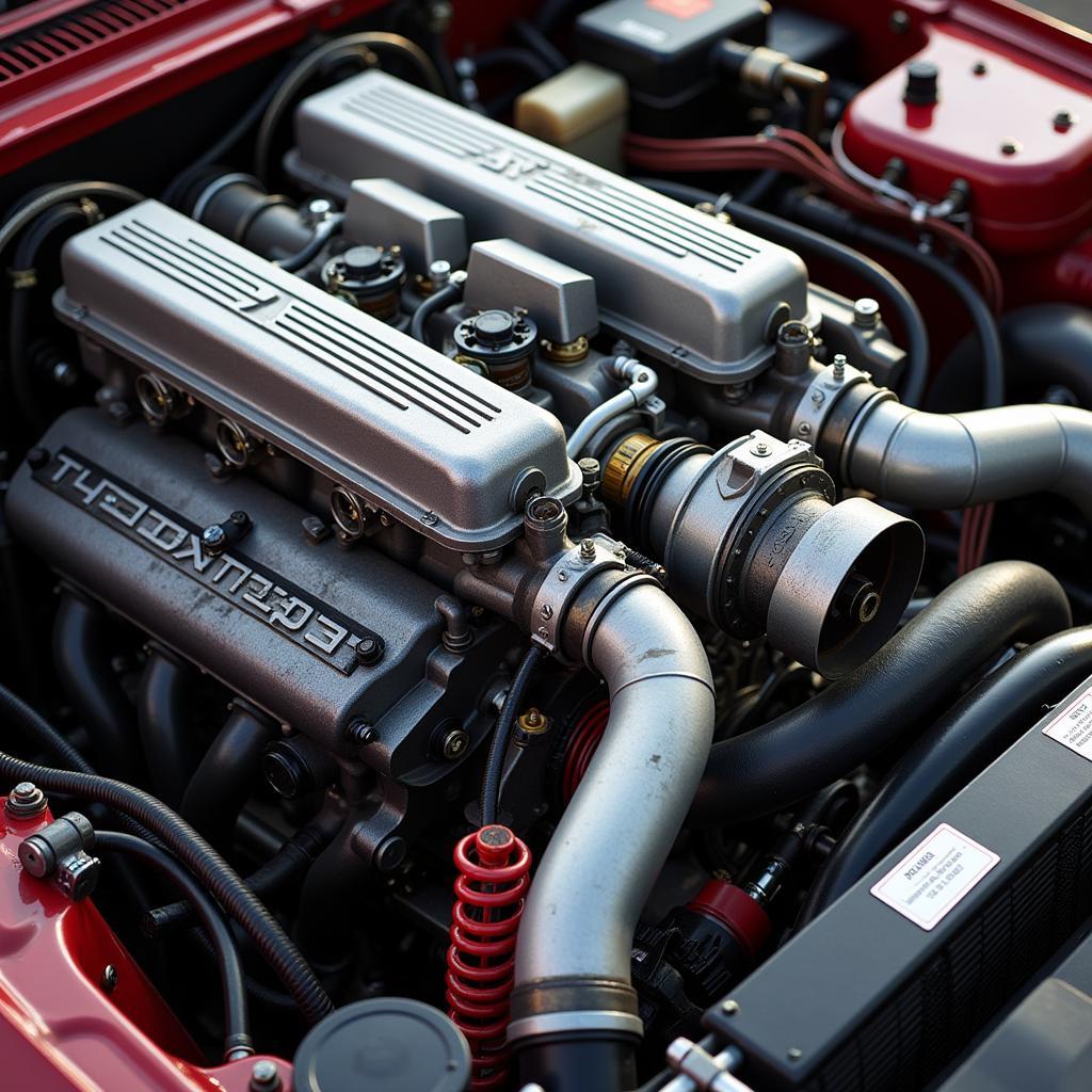 Der RB26DETT Motor des Nissan Skyline GTR