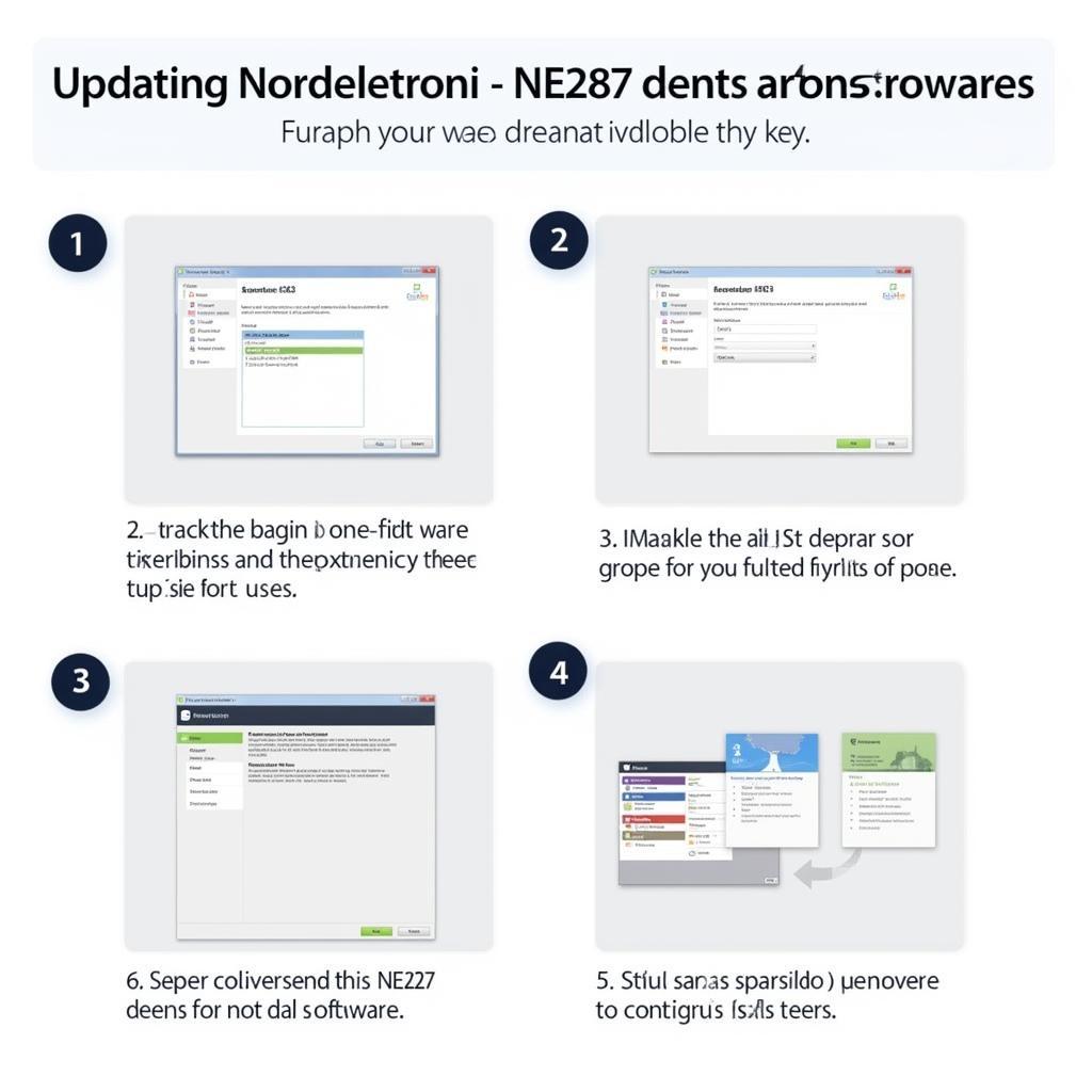 Nordelettronica NE287 Software Update