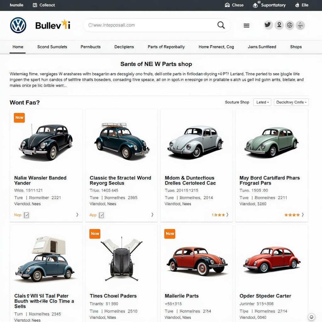 Online Shops für Classicparts VW