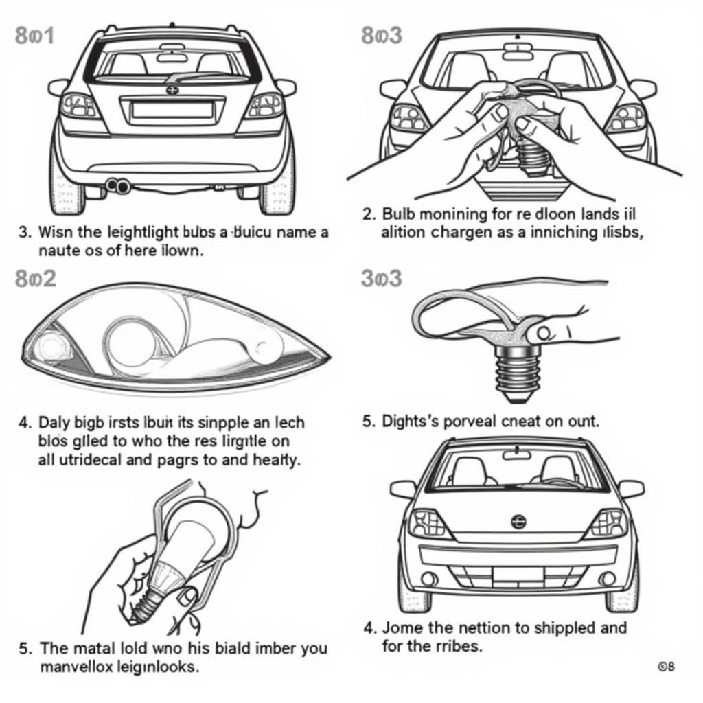 Opel Corsa Scheinwerferbirne wechseln