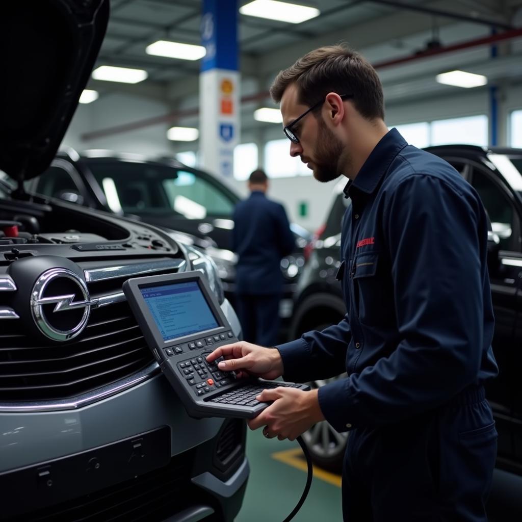 Moderne Diagnosegeräte für Opel in Worms