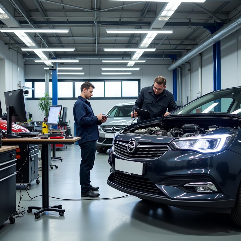 Opel Händler Essen Werkstatt Reparatur