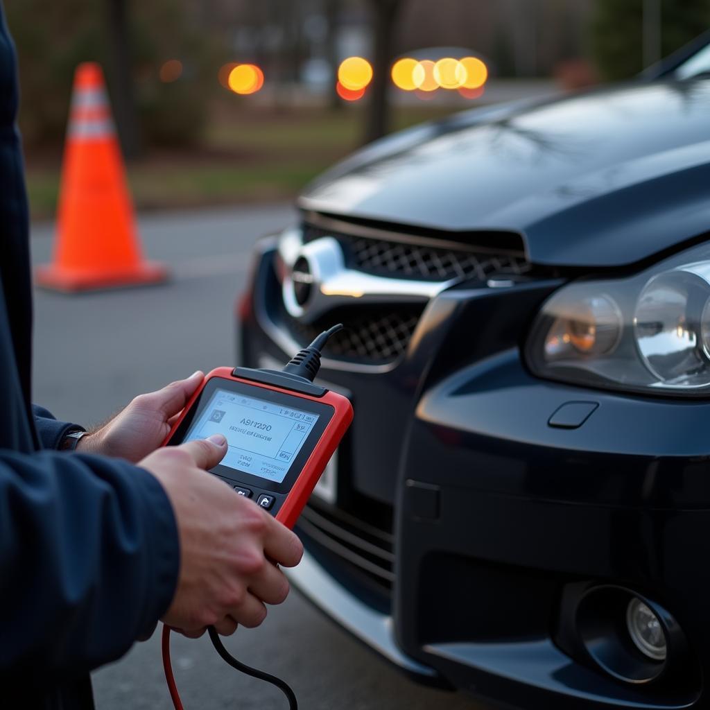 Pannenhilfe und Diagnosegeräte für die Autoreparatur