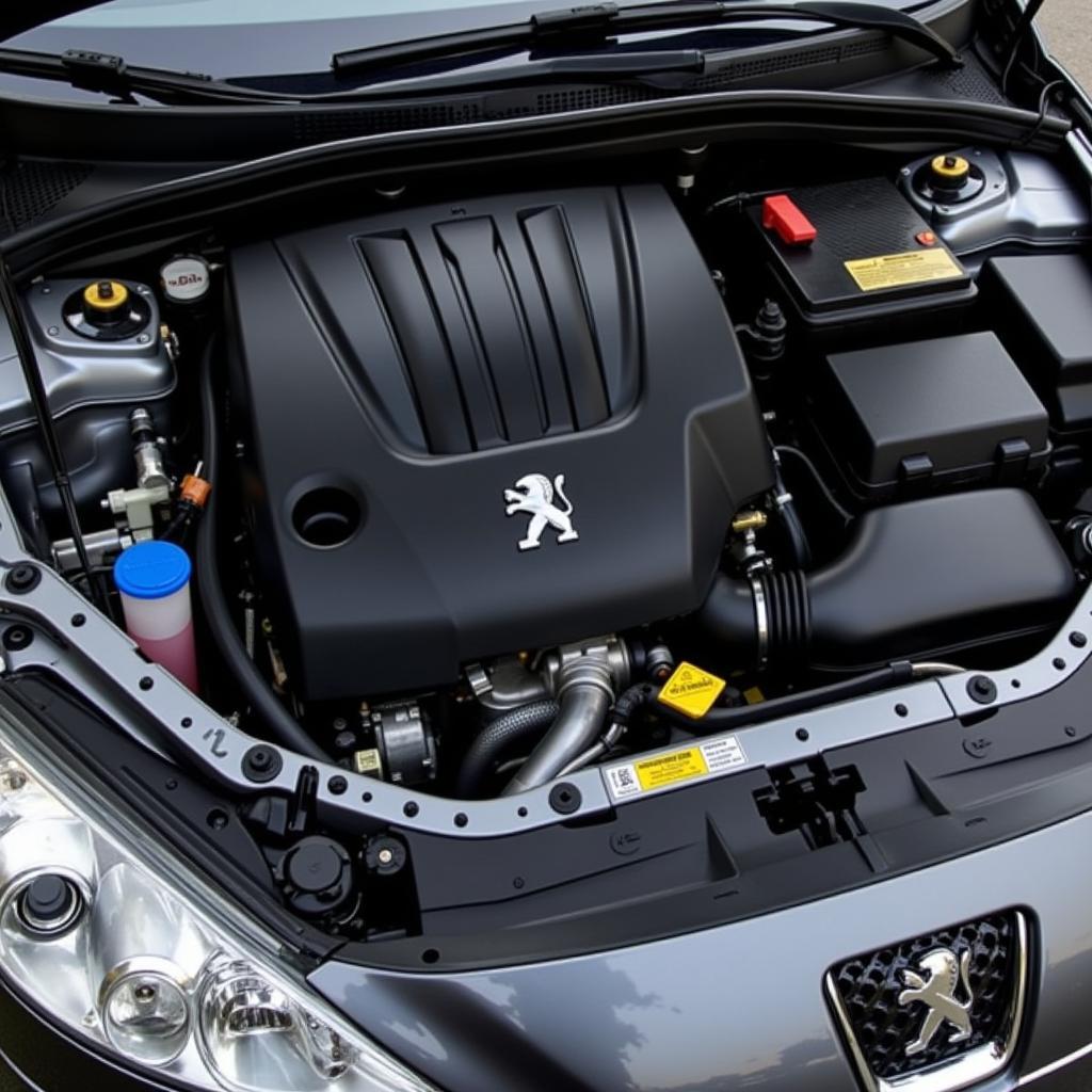 Peugeot 308 2012 Motorraum