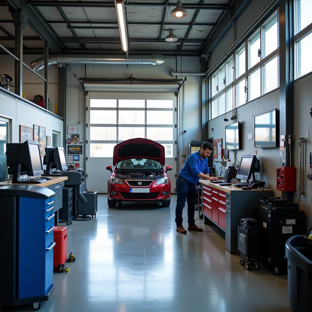 Werkstatt in Hof für Pitstop