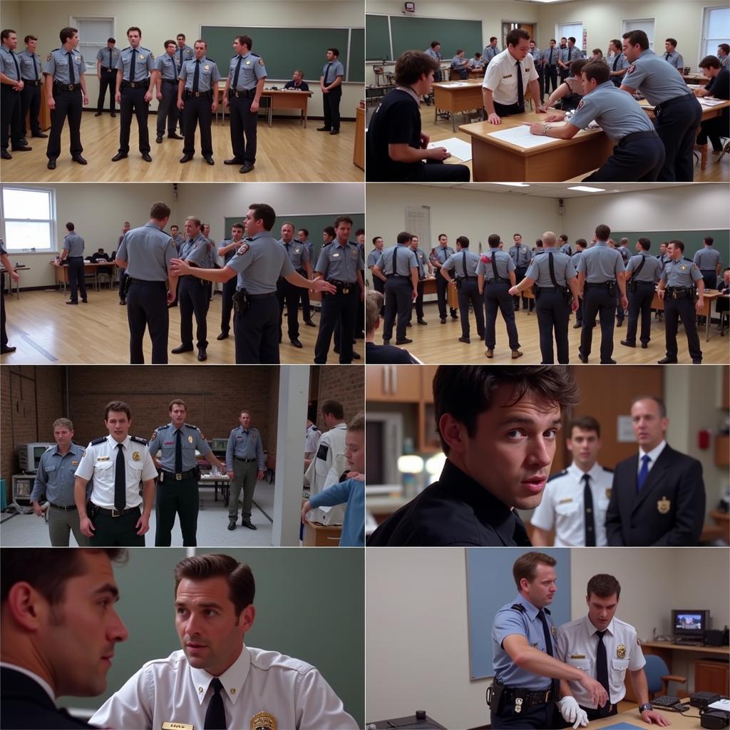 Die Ausbildung in der Police Academy 1984