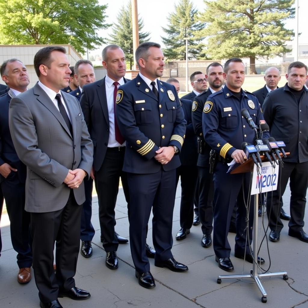 Polizei Viersen Pressekonferenz zur aktuellen Sicherheitslage