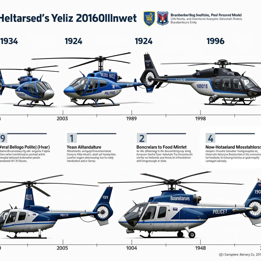 Historische Entwicklung der Polizeihubschrauberstaffel Brandenburg