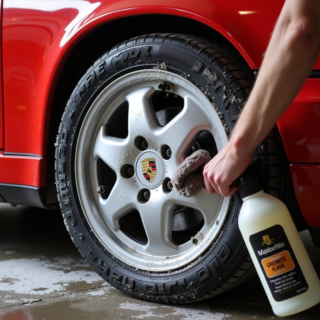 Richtige Pflege für langlebige Porsche 964 Felgen