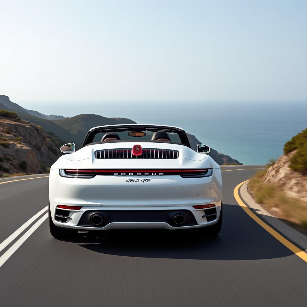 Porsche 992 GTS Cabrio offen