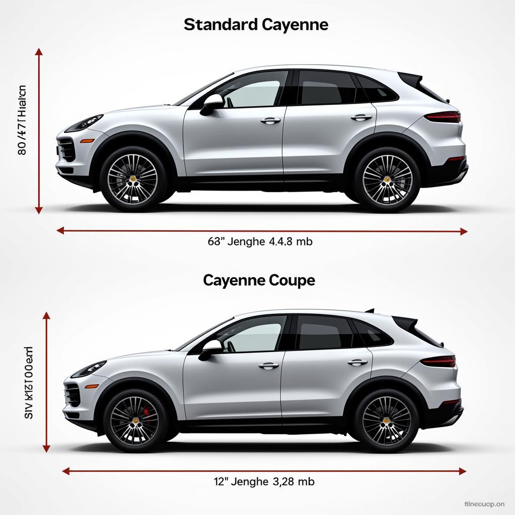 Abmessungen Porsche Cayenne Coupé: Ein Vergleich