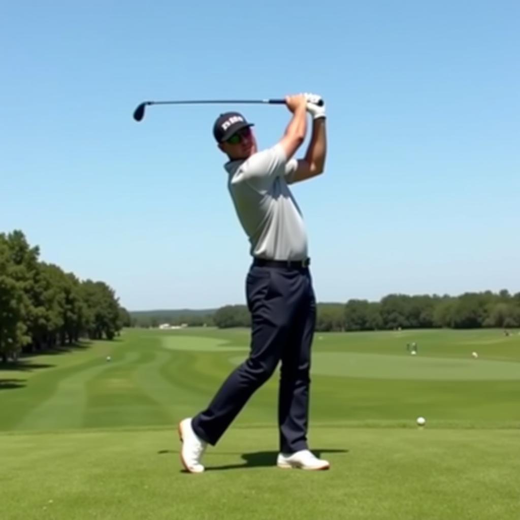 Professioneller Golf Schwung GIF