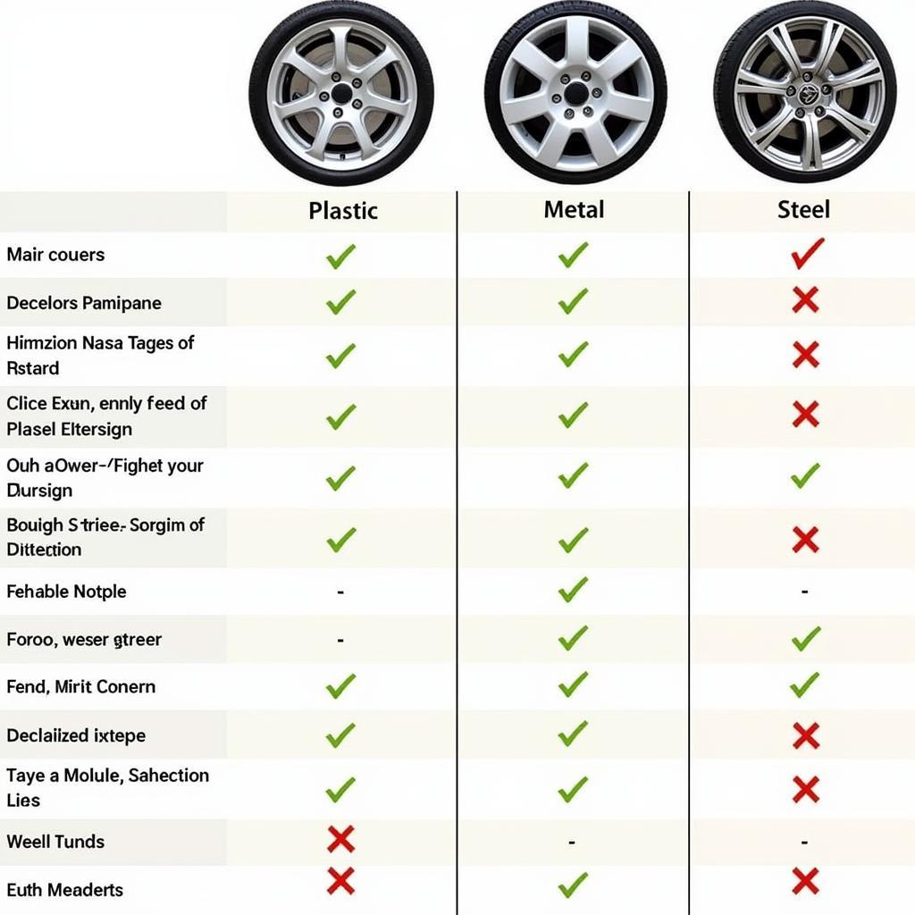 Radkappen Materialvergleich Renault