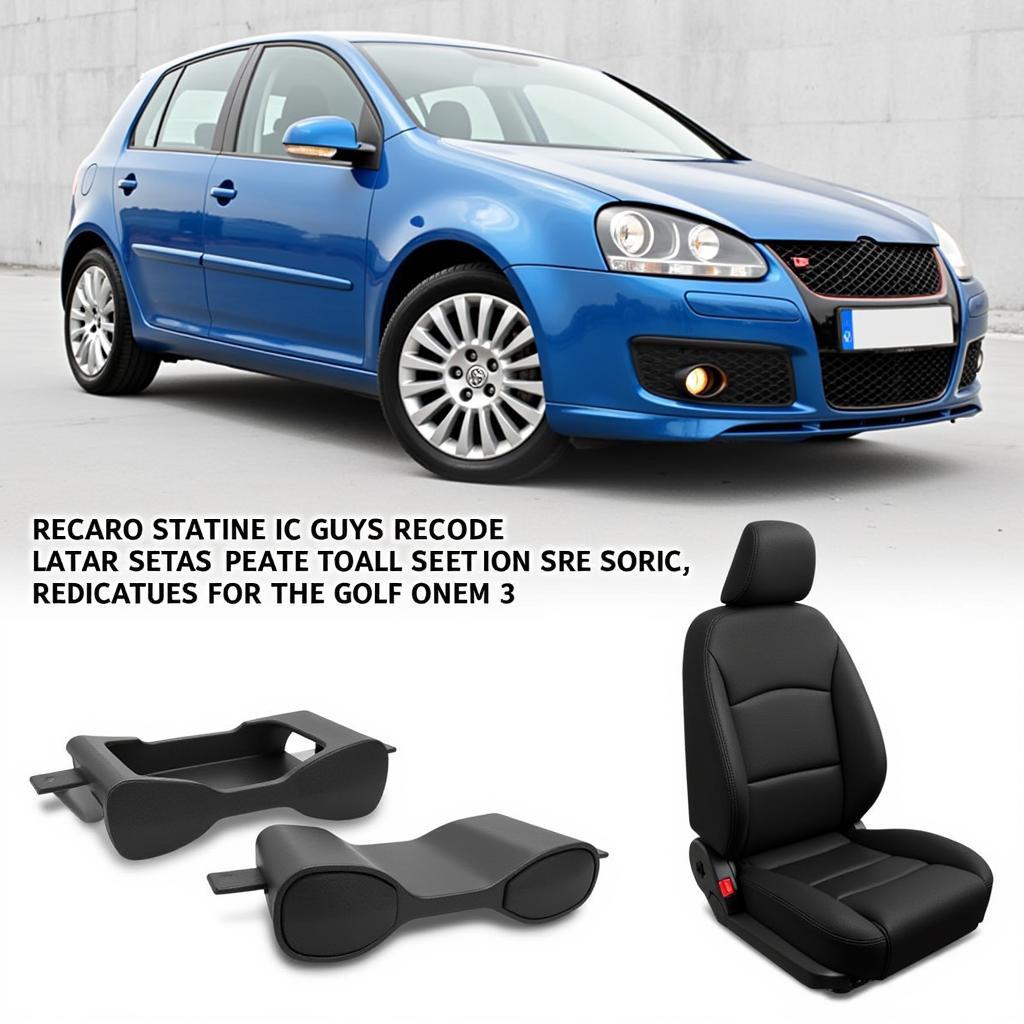 Recaro Sitzkonsolen für Golf 3