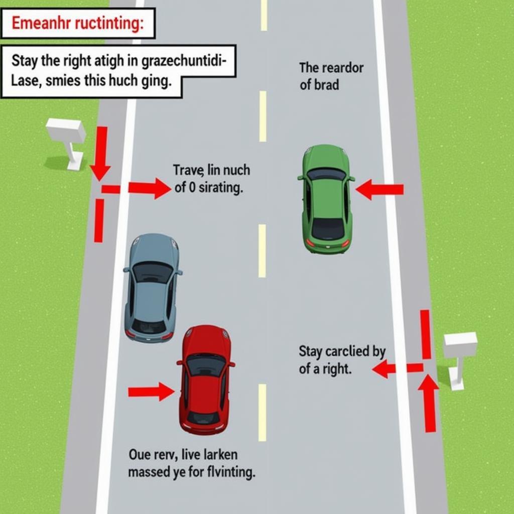 Das Rechtsfahrgebot in Deutschland und die Bedeutung für mehrspurige Straßen