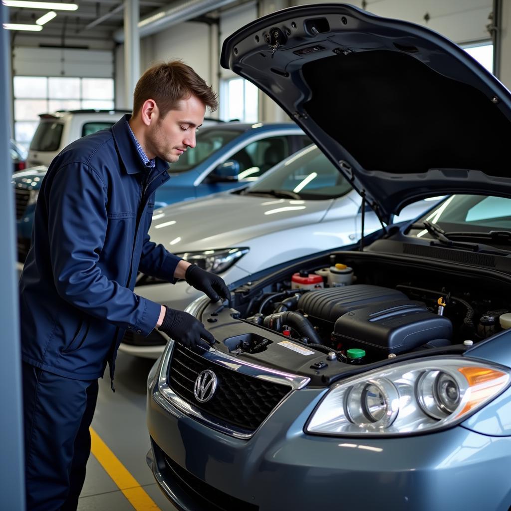 Regelmäßige Wartung in der Autowerkstatt