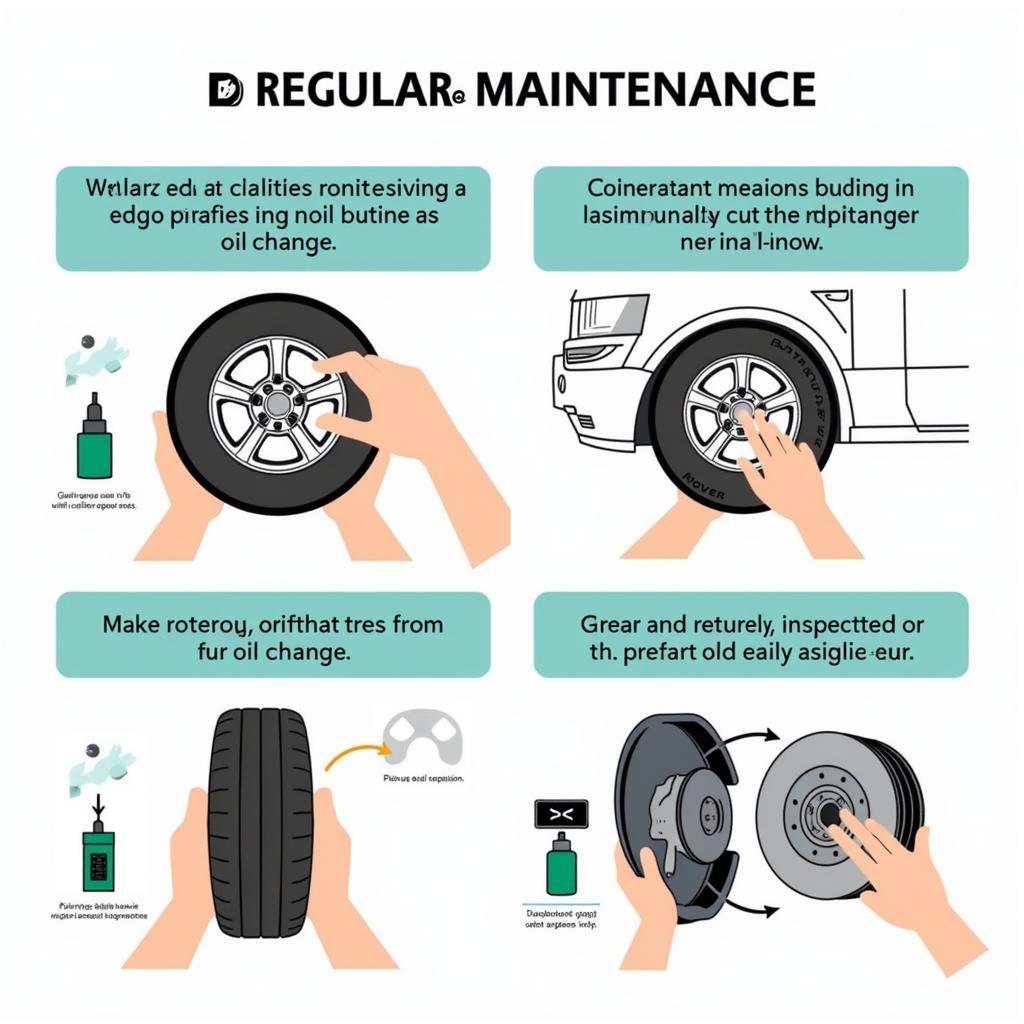 Regelmäßige Wartung eines Range Rovers