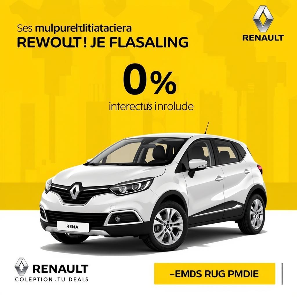 Renault Finanzierung 0% Zinsen Angebot