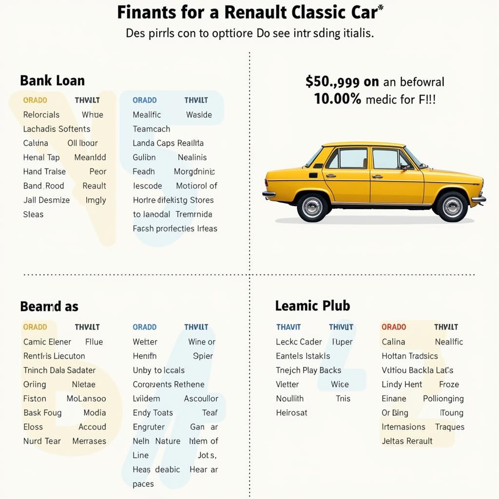 Finanzierungsmöglichkeiten für einen Renault Oldtimer: Kredit, Leasing