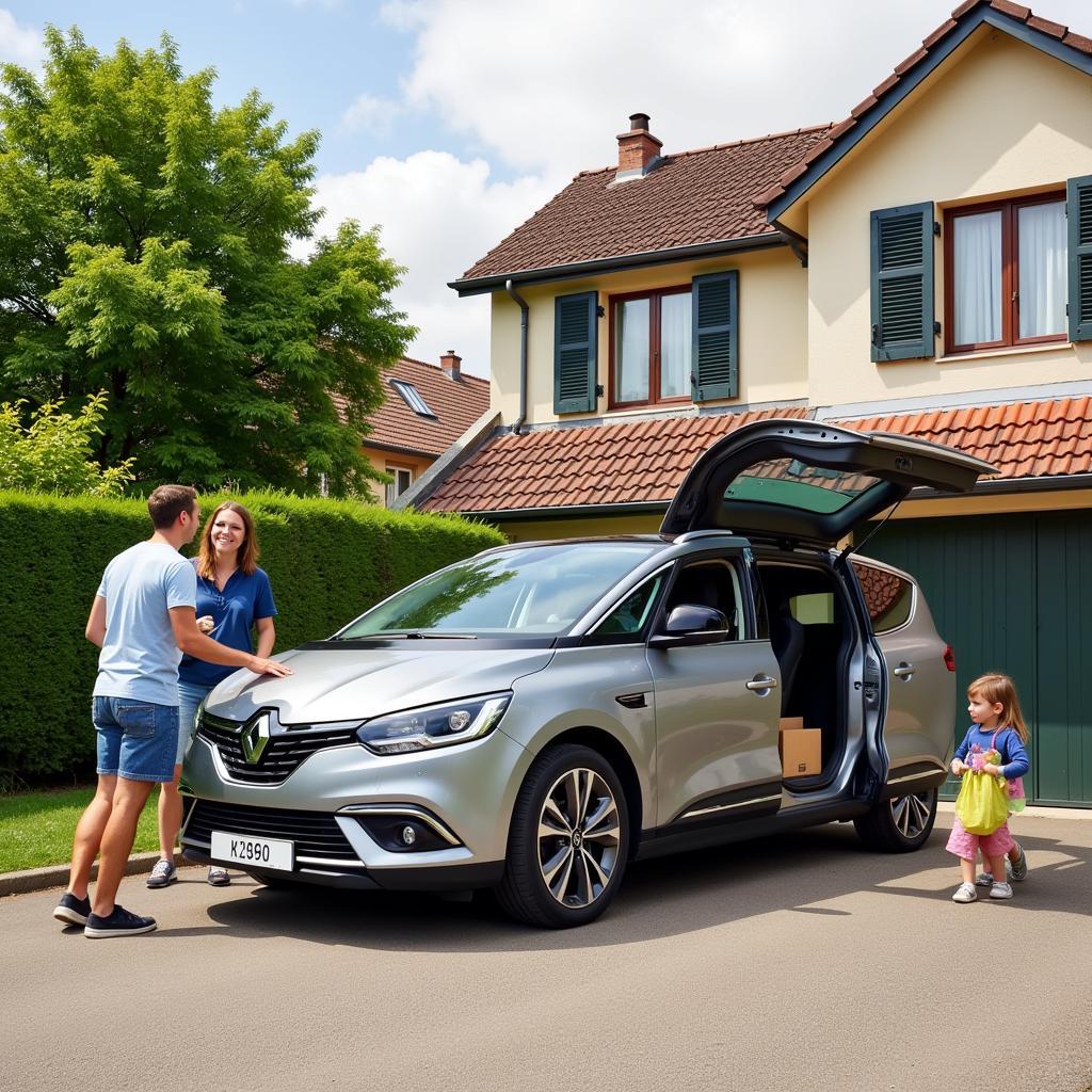 Der Renault Scenic Grand im Alltag