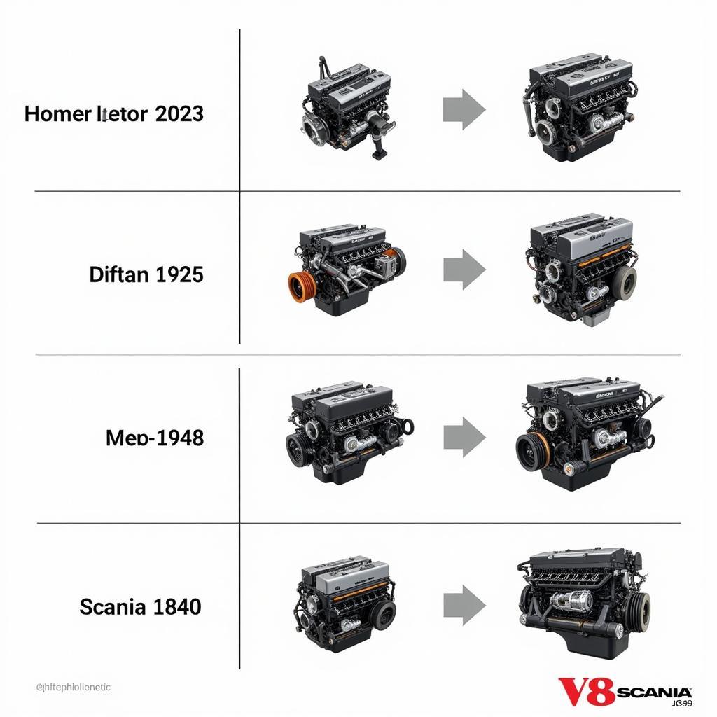 Die Geschichte des Scania V8 Motors