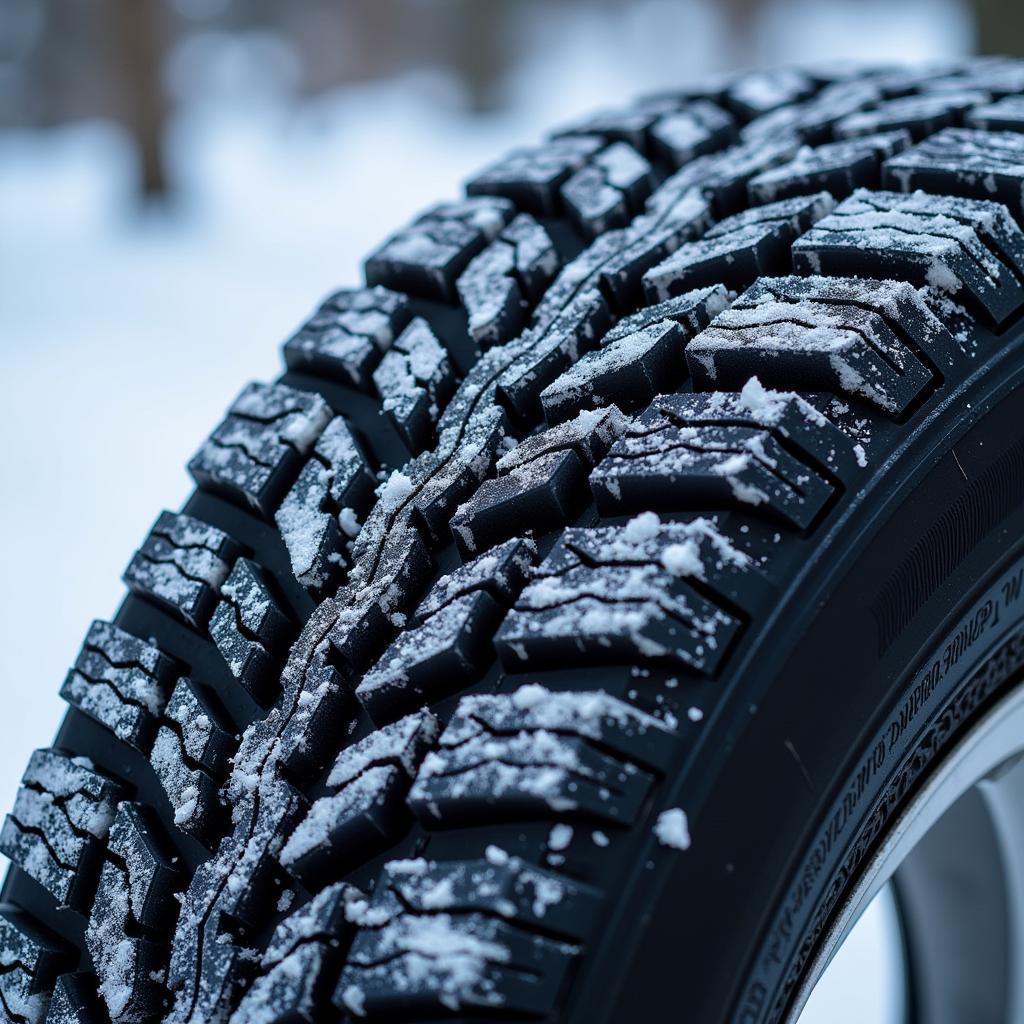 Winterreifen mit Schneeflockensymbol