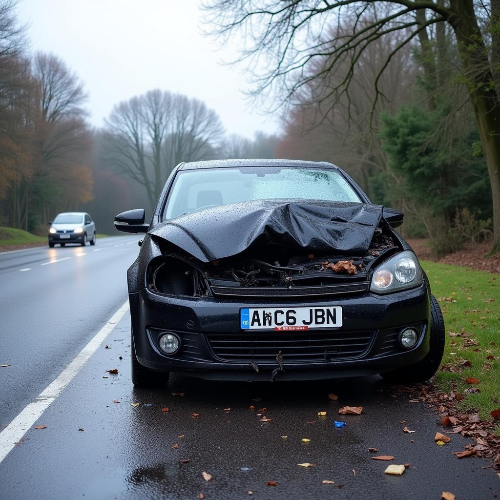 Überhöhte Geschwindigkeit auf der A38 führt zu schwerem Unfall