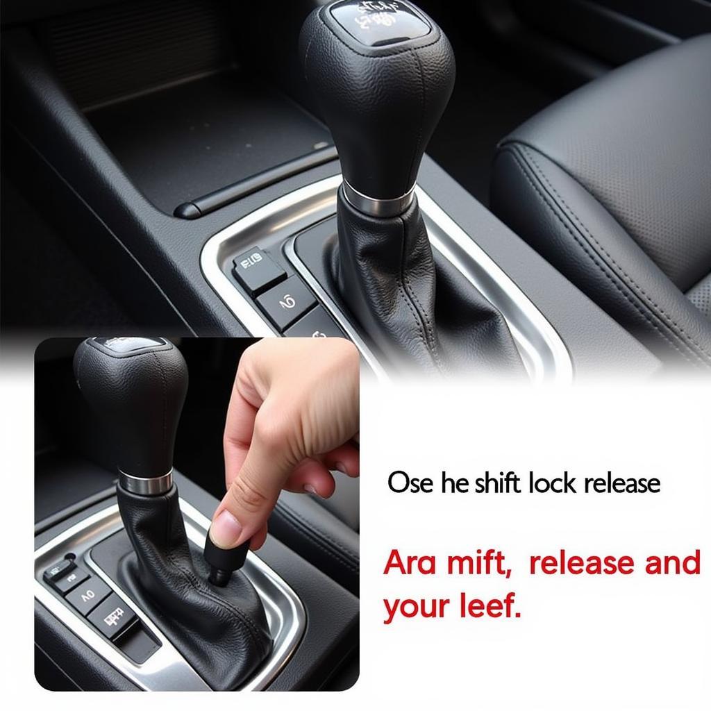 Shift Lock Release Bedienung bei Kia Fahrzeugen