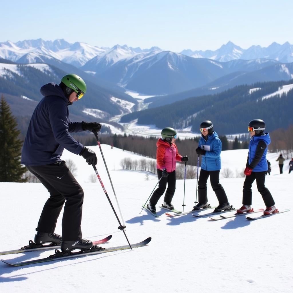 Skischule Thoma Feldberg Grafenmatt Unterricht