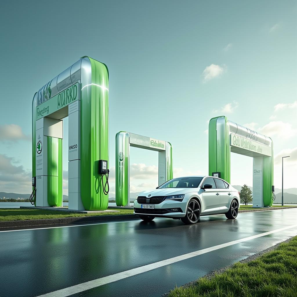 Zukunft der Elektromobilität mit Skoda: Innovative Ladelösungen und nachhaltiges Fahren