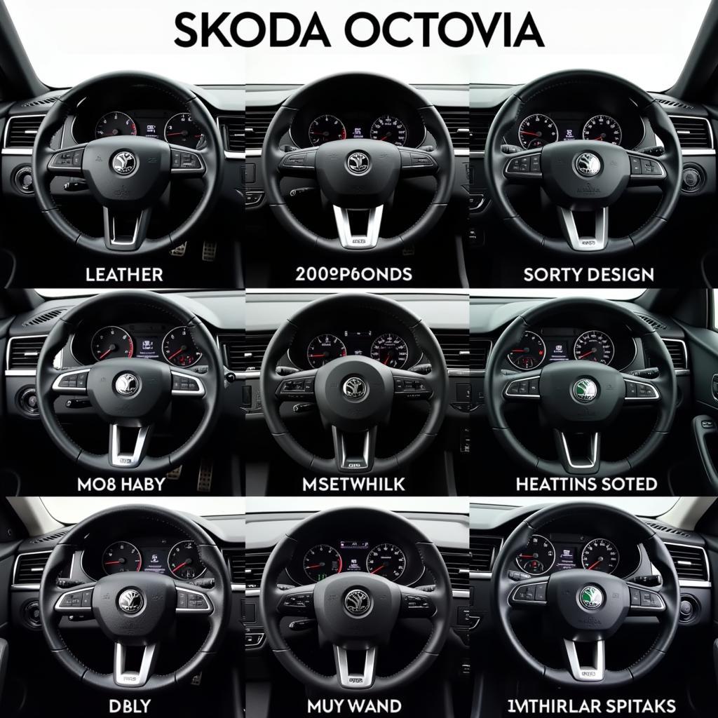 Design des Skoda Octavia Lenkrads